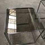 Side tables Max Sauze for Isosceles 1970