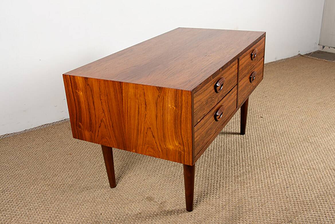 Danish Rosewood Chest of Drawers by Kai Kristiansen/Feldballe Møbelfabrik.