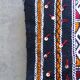 Black Moroccan kilim cushion