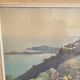 Old lithograph - Landscape Riviera Mediterranean Eze - A. Marc