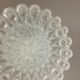 Modernist Floral Glass Wall Light Sconce Made by Hillebrand, Germany, 1970s
