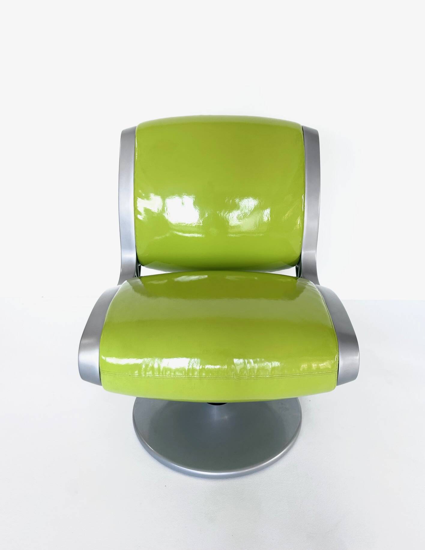 “Gluon” armchair and ottoman by Marc Newson, Moroso, 1993