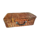 Coracle vintage wicker picnic basket