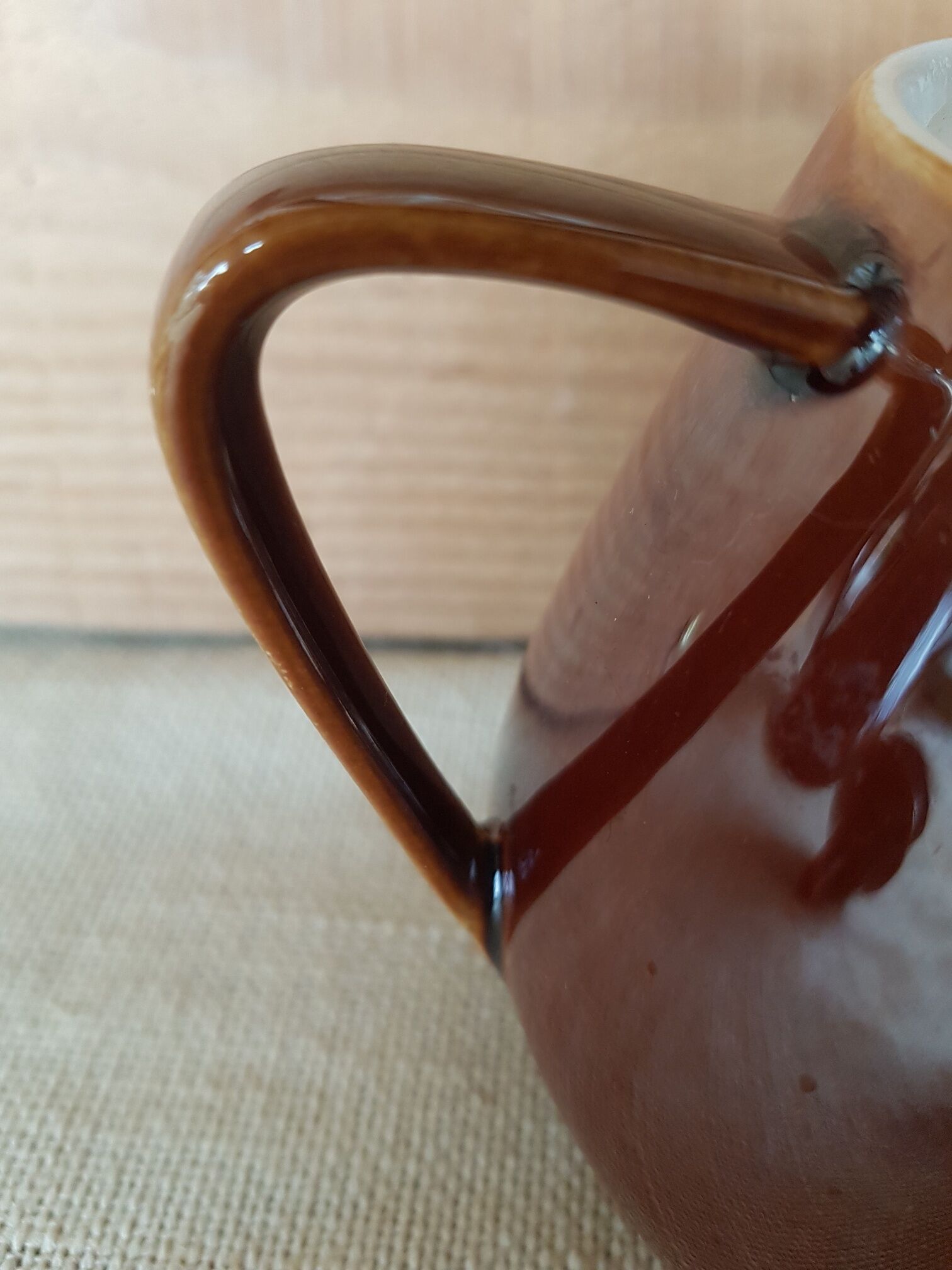 Teapot and milk jug from Villeroy and Boch bistro 1970