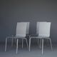 Chaises de salle à manger minimalistes Slim Shell par Arik Levy pour Ligne Roset, années 2000