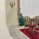 Painting decorative art interior architecture 30-50s