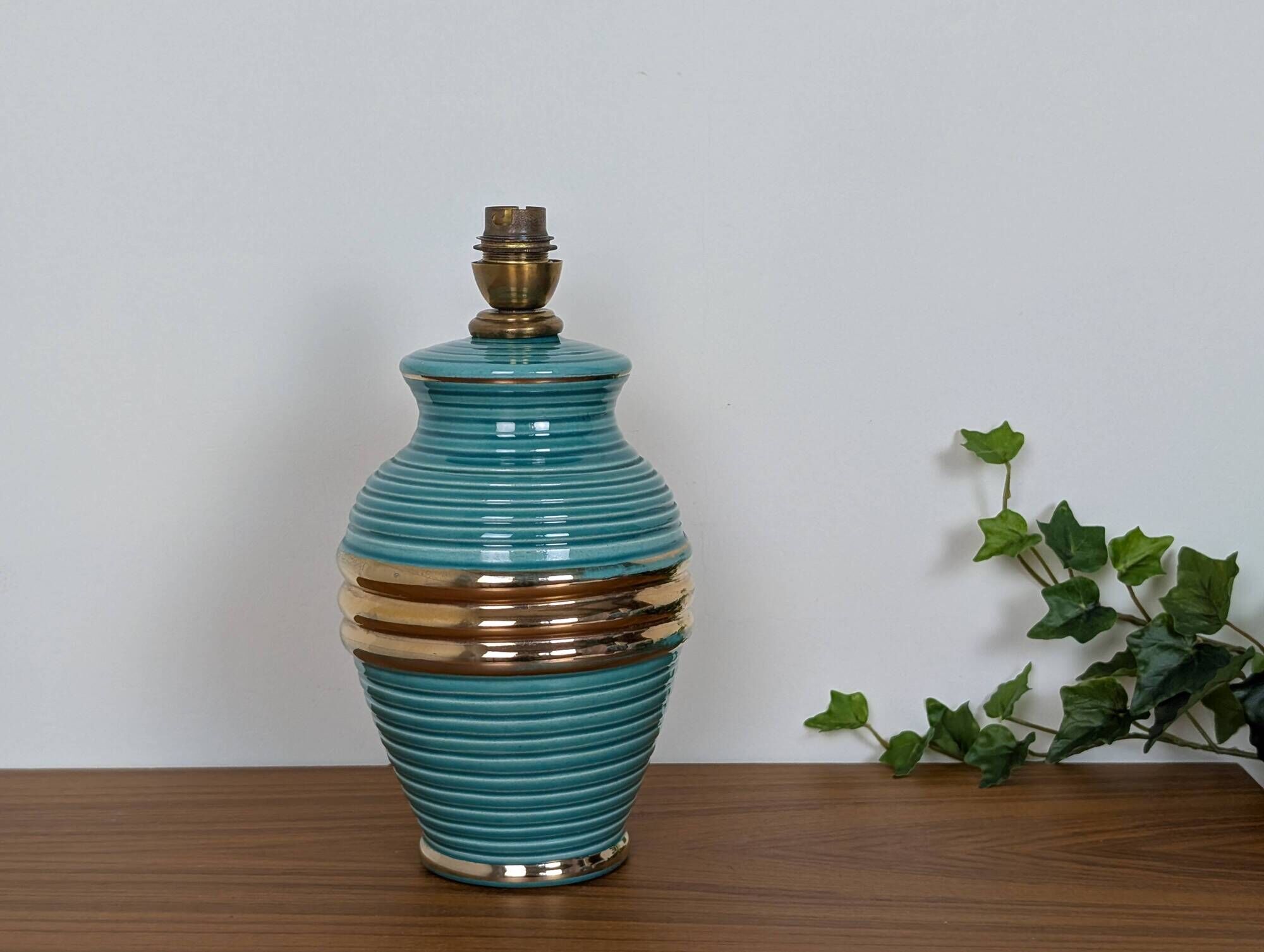 Art Deco lamp base