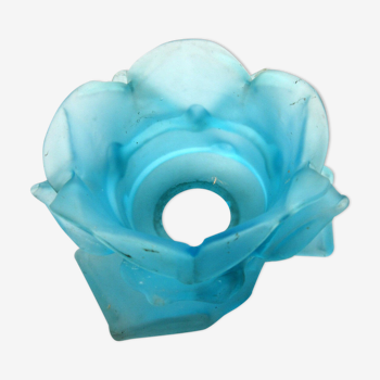 Tulip for lamp or blue glass paste applicator: a ROSE with 13 petals