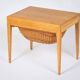 Table d'Appoint en Chêne par Severin Hansen pour Haslev, 1950s