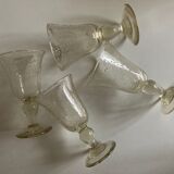 Set of 4 glasses of Biot 14cm