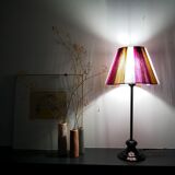 Lampshade model Irma - hand-woven lamps - Unique lampshade in woven yarn - woven suspension