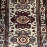 Antique handmade Caucasian wool carpet from Dagestan, 20th century