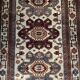 Antique handmade Caucasian wool carpet from Dagestan, 20th century