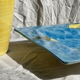 Large square dish with lemon pattern 33cm Aleya Slim