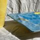 Large square dish with lemon pattern 33cm Aleya Slim