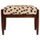 Mid Century GFM stool in Jacquard pattern by Dedar, E. Homa, Europe, 1960s