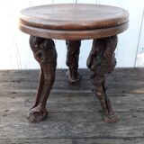 Brutalist tripod stool