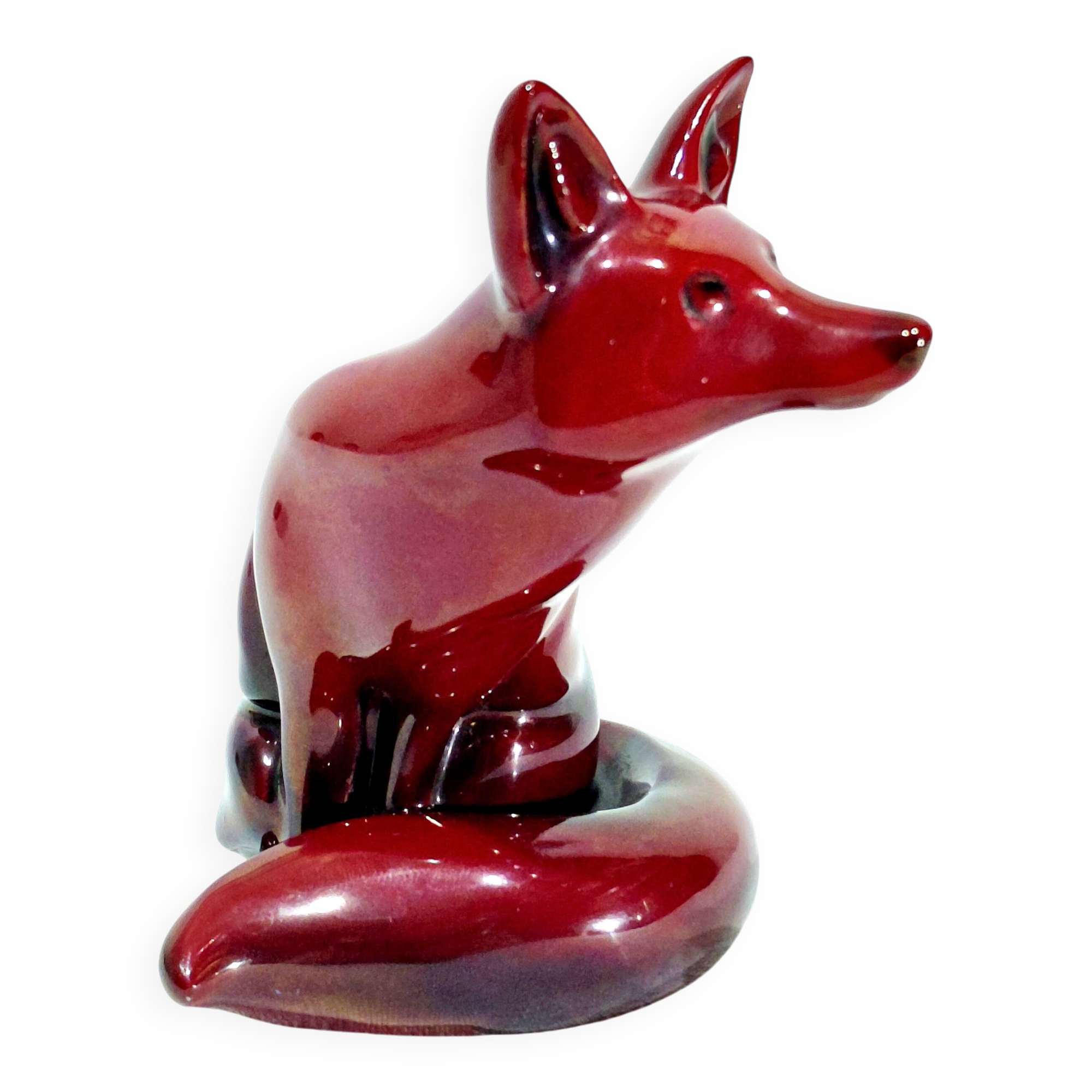 Royal Doulton Flambe - red fox