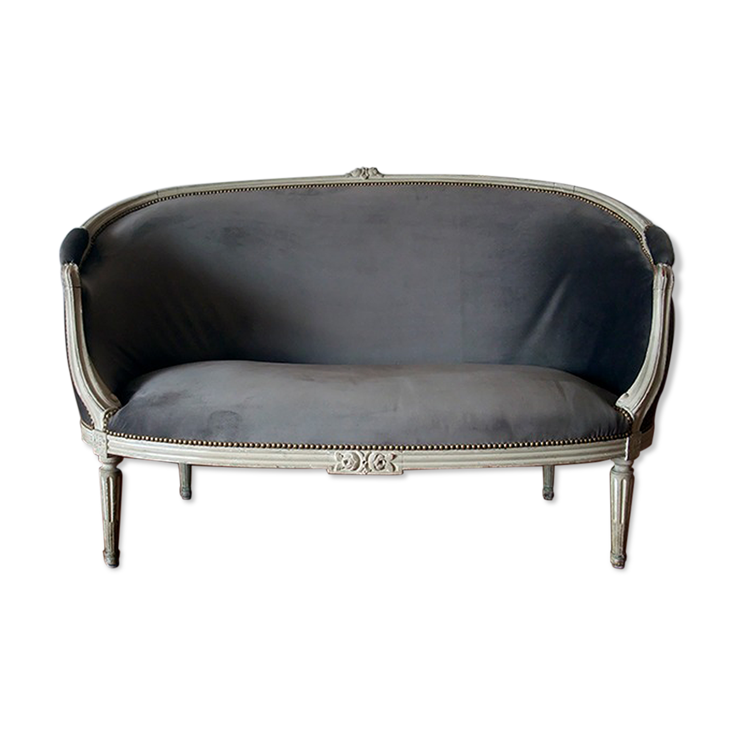 Sofa Basket period Louis XV-Louis XVI