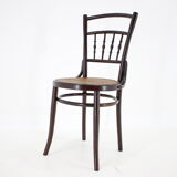 1930s Bentwood beech Chair with Pedig Seat, Austria