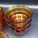 7 duralex amber glass ramekins