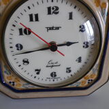 Enamel ceramic pendule/clock - Mark Peter - Germany