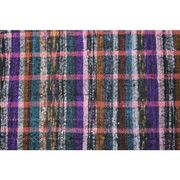 Vintage Turkish Hand-Knotted Wool Cotton Pink Kilim Runner Rug 83x220