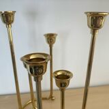 Pair of vintage brass candlesticks