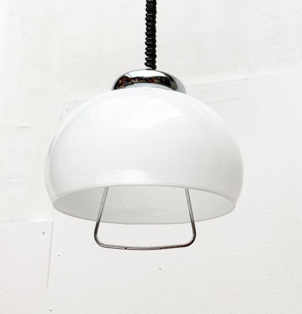 Italian glass pendant from the mid-century, 1960s.
