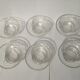 6 moulded glass ramequins