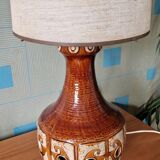 70s ceramic floor lamp