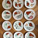 Set of 12 plates