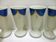 Series of 6 porcelain mazagrans from Paris 19th century