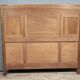 Very large Renaissance style center bed in carved walnut circa 1850