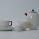Postmodern Coffee Set for 6 City Modern Art by Lutz Rabold for Arzberg
