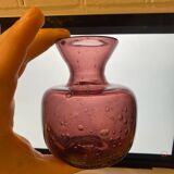 Petit vase en verre bullé Biot