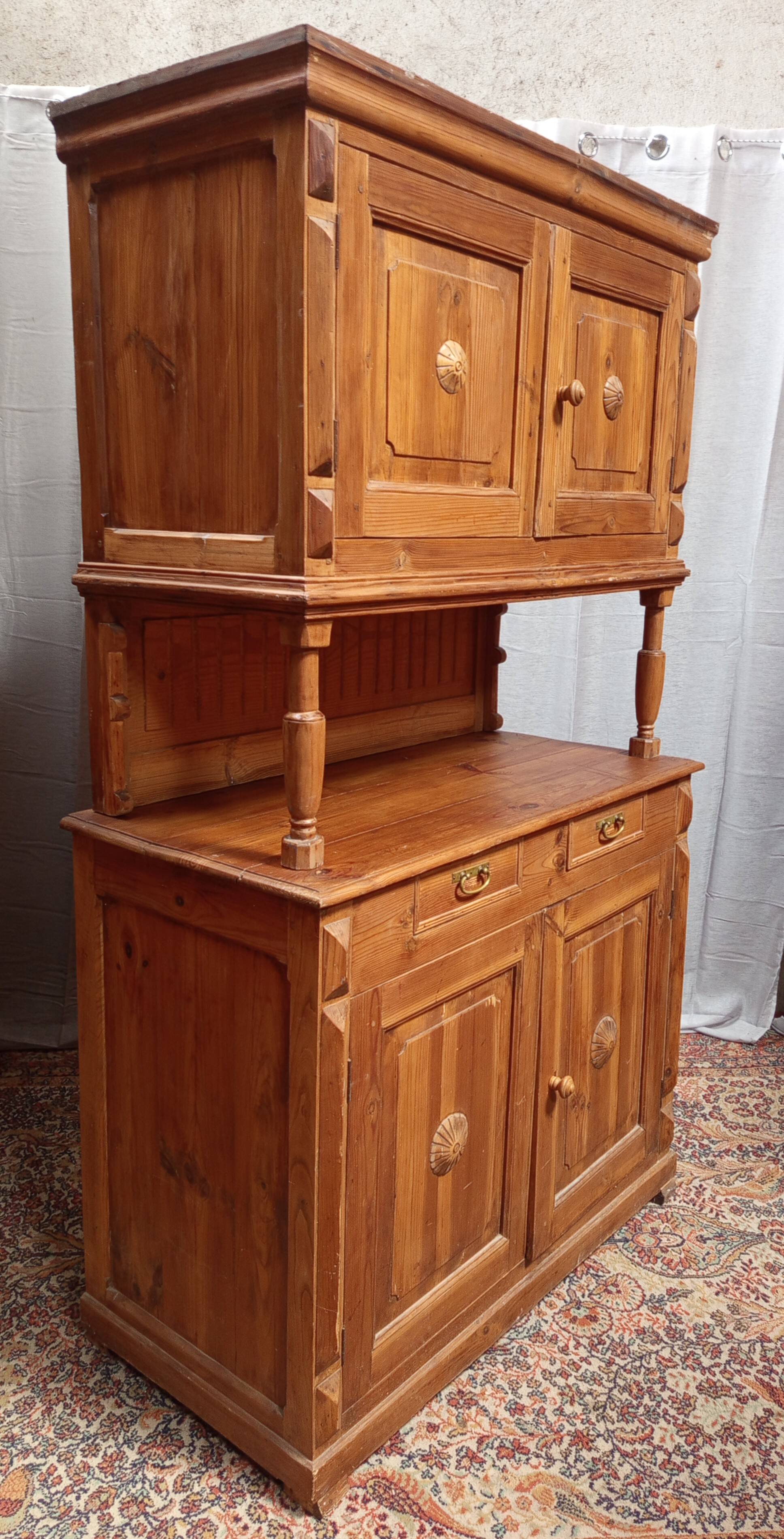 Savoyard pine sideboard