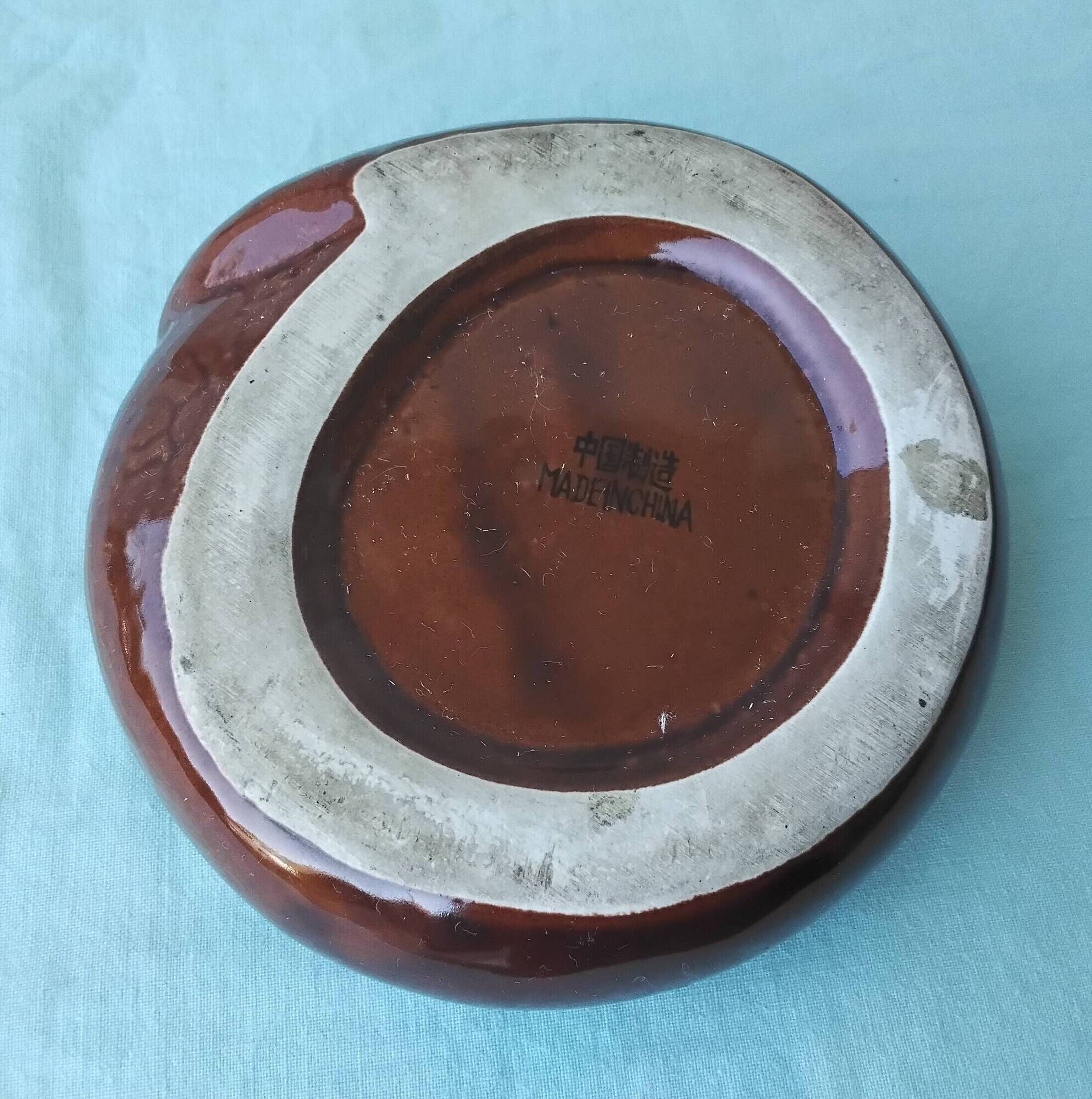 Ceramic snake ashtray