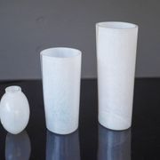 Glass vases by Vallien for Kosta Boda, set of 3