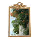 Louis XVI mirror in carved and gilded wood, 18th century