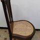 Antique Louis XVI Style Chair with Caned Seat