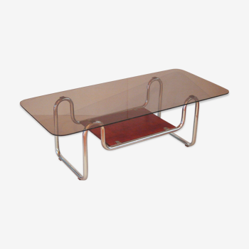 Table basse moderniste des années 60-70