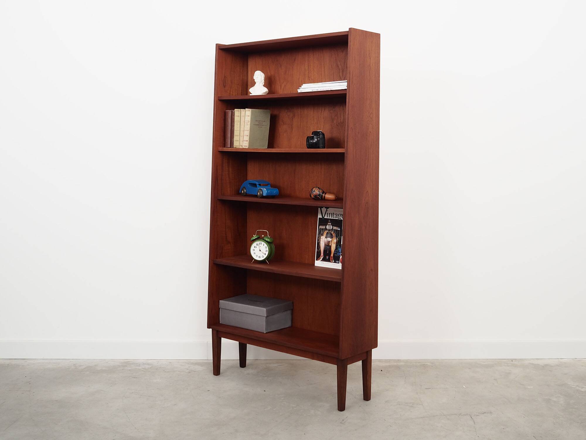 Teak bookcase, Danish design, 60's, production: Denmark