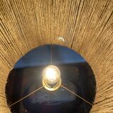 Gourd lamp in vintage stoneware 60s