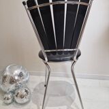 Vintage skai petal chair