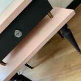 Repainted wooden bedside table