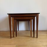 3 rosewood nesting tables - Denmark 1960s