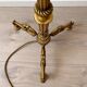 Lampadaire ancien en Bronze doré