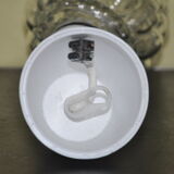 Vintage glass pendant lamp
