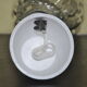 Suspension en verre vintage